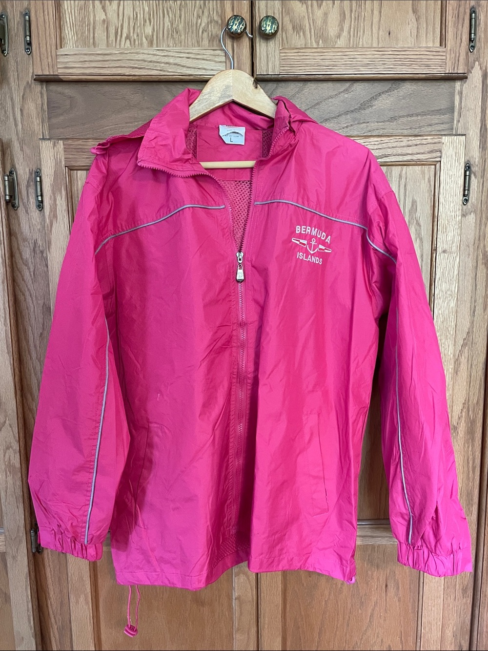 Women's Pink Windbreaker Jacket
